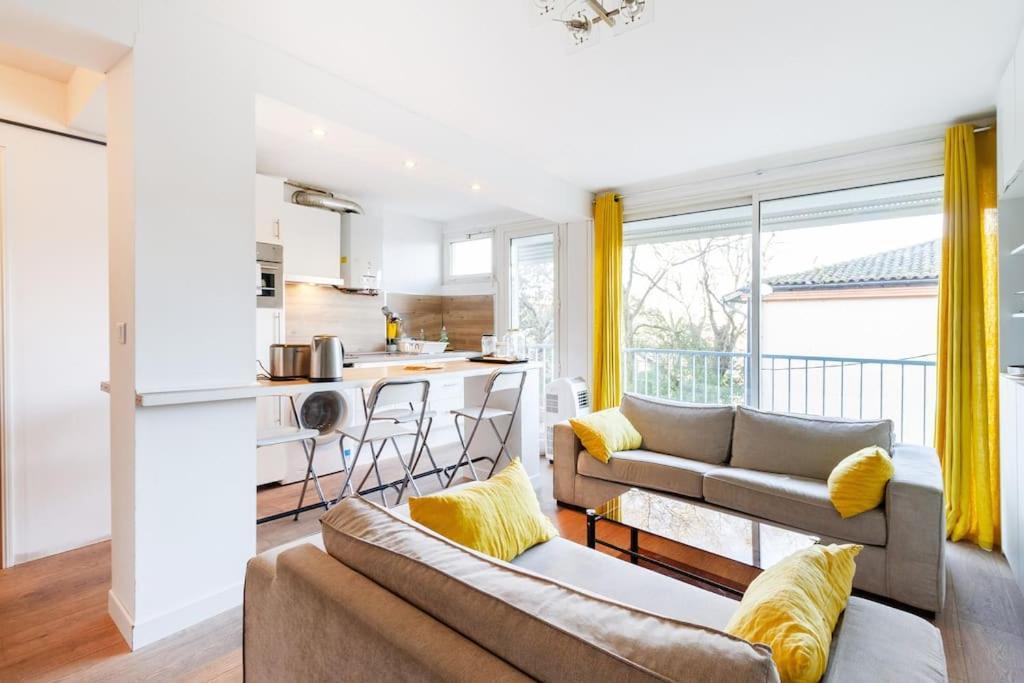 Double Appartement, Saint Michel, Parking, Wifi Toulouse Bagian luar foto