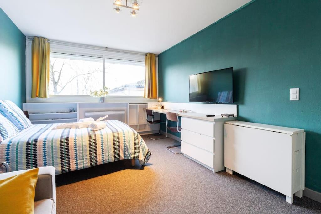 Double Appartement, Saint Michel, Parking, Wifi Toulouse Bagian luar foto