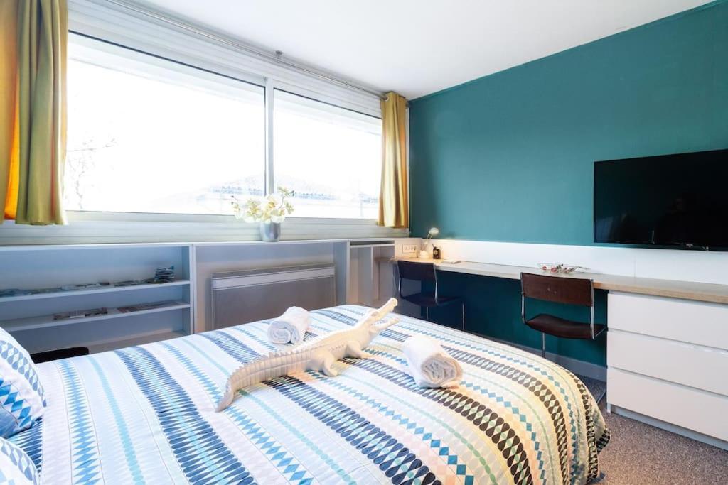 Double Appartement, Saint Michel, Parking, Wifi Toulouse Bagian luar foto